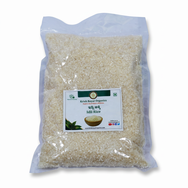 Idli rice 1kg – parboiled rice for soft idli and crisp dosa, chemical-free