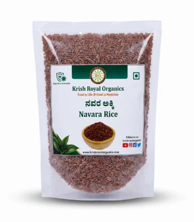 Navara rice 1kg – ancient Ayurvedic heritage rice, chemical-free