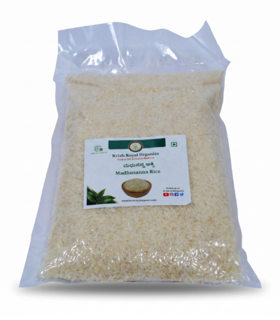 Madhu Sanna rice 1kg – low-GI Karnataka heirloom rice, chemical-free