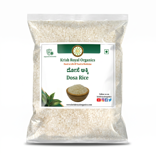 Dosa rice 1kg – high-starch rice for crispy dosa, chemical-free