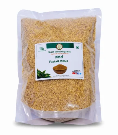 Foxtail millet navane 500g – high-protein siridhanya millet, chemical-free