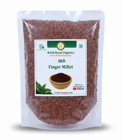 Finger millet ragi 1kg – calcium-rich heritage millet, chemical-free