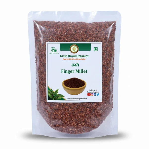 Finger millet ragi 1kg – calcium-rich heritage millet, chemical-free