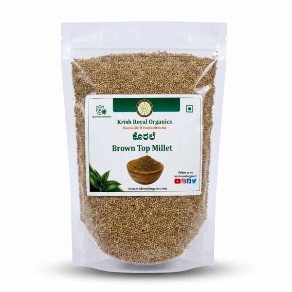 Browntop millet korale 500g – rare siridhanya millet, chemical-free