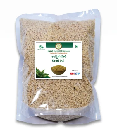 Urad dal 100g – creamy split black gram for idli and dosa, chemical-free