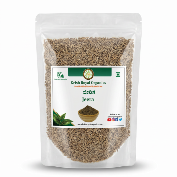 Jeera cumin seeds 100g – aromatic chemical-free cumin, certified